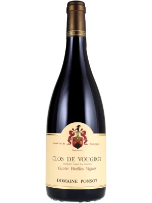 Вино Domaine Ponsot, Clos de Vougeot Cuvee Vieilles Vignes Grand Cru AOC 2017, 0.75 л