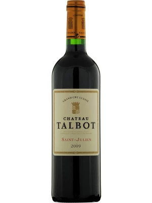Вино Chateau Talbot, St-Julien AOC 4-me Grand Cru Classe 2009, 0.375 л