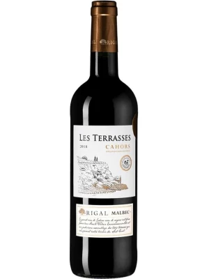 Вино Rigal, Les Terrasses Malbec, Cahors AOC 2019, 0.75 л