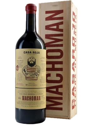 Вино Casa Rojo, MachoMan, Murcia IGP, wooden box 2021, 3 л