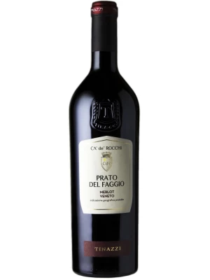 Вино Ca' de' Rocchi, Prato del Faggio Merlot, Veneto IGP 2019, 0.75 л