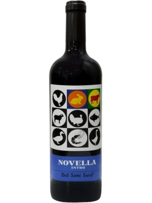 Вино SHP Vinogradnoe, Novella Intro Red Semi Sweet 0.75 л
