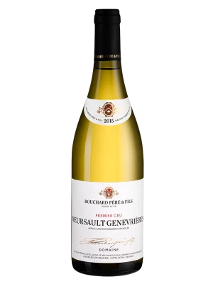 Вино Meursault Premier Cru Genevrieres, Франция Bouchard Pere & Fils 2015, 0.75 л