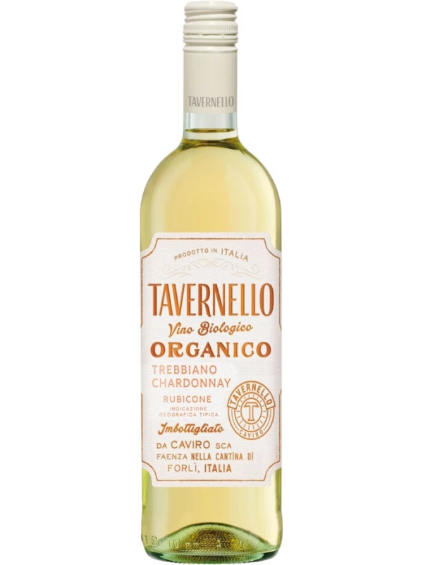 Tavernello Organico Trebbiano Chardonnay, Rubicone IGT