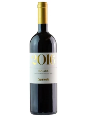 Вино Capannelle, Solare"Vino da Tavola di Toscana Rosso IGT Sangiovese 2016, 0.75 л