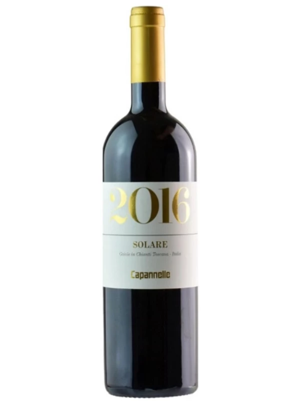 Capannelle, Solare"Vino da Tavola di Toscana Rosso IGT Sangiovese