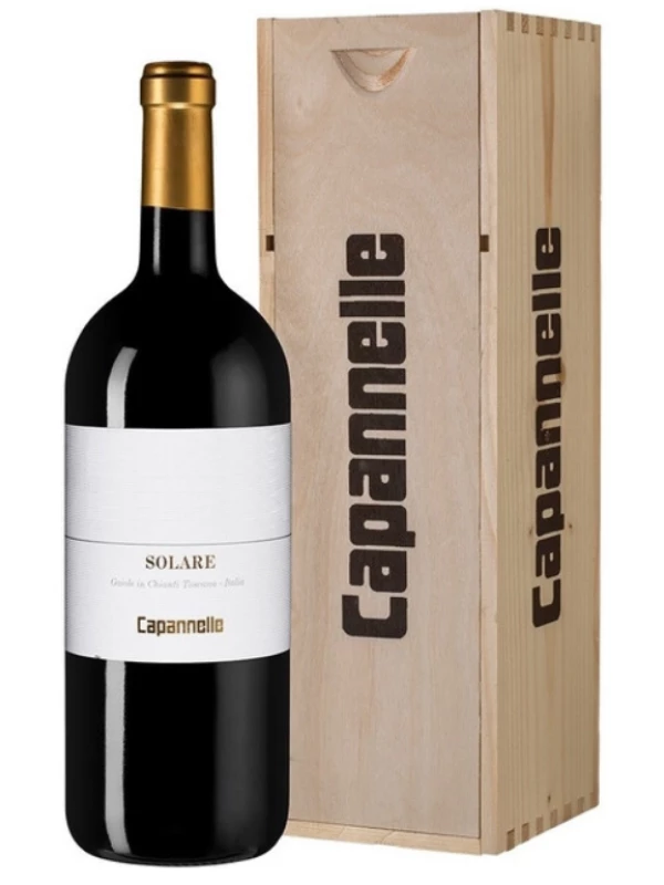 Capannelle, Solare Rosso Toscana IGT, wooden box