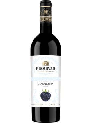 Вино Proshyan Blackberry Semi-Sweet 0.75 л