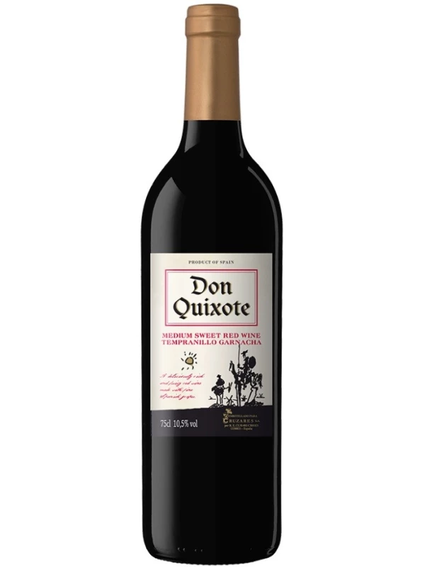 Don Quixote red medium sweet, Vino de Mesa (VdM)