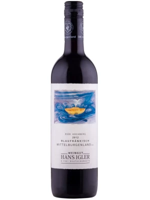 Вино Hans Igler, Blaufrankisch Ried Hochberg, Mittelburgenland DAC 2012, 0.75 л