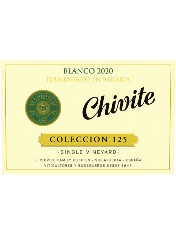 Coleccion 125 Blanco, Navarra DO