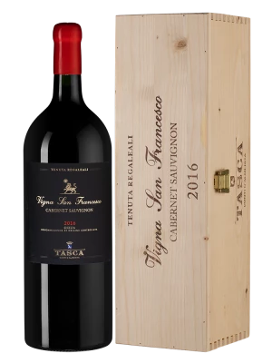 Вино Cabernet Sauvignon Vigna San Francesco, Италия Tasca 2016, 1.5 л