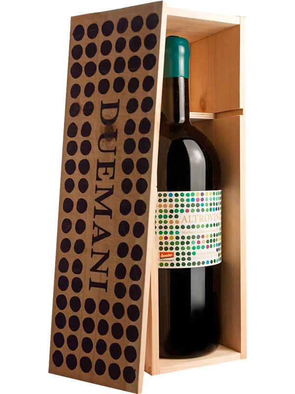 Azienda Vitivinicola Duemani, Altrovino, Toscana IGT wooden box