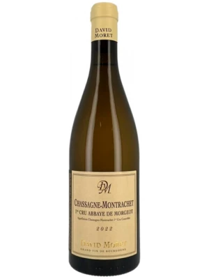 Вино David Moret, Chassagne-Montrachet 1er Cru Abbaye de Morgeot AOC 2022, 0.75 л
