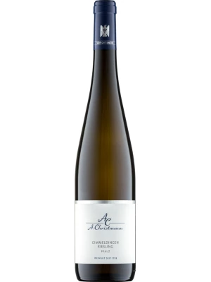 Вино A. Christmann, Gimmeldinger Riesling 2020, 0.75 л