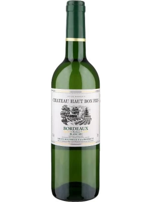 Вино Chateau Haut Bon Fils Blanc, Bordeaux AOC 2020, 0.75 л
