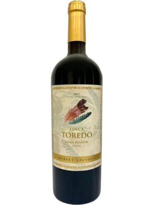 Вино Finca Toredo Cabernet Sauvignon Gran Reserva, Colchagua Valley DO 2021, 0.75 л