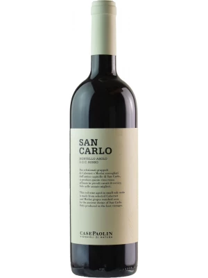 Вино Case Paolin, San Carlo, Montello Asolo DOC Rosso 2019, 0.75 л
