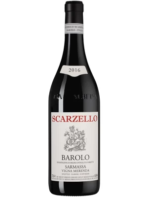 Вино Scarzello, Barolo Sarmassa Vigna Merenda DOCG 2016, 0.75 л