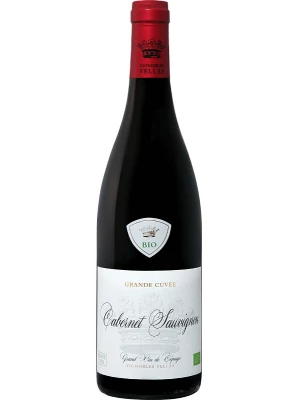 Вино Vignobles Vellas, Grande Cuvee BIO Cabernet Sauvignon 0.75 л