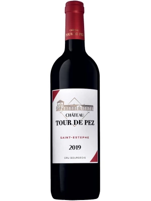 Вино Chateau Tour de Pez, Saint-Estephe AOC 2019, 0.75 л