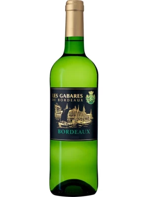 Вино Les Gabares de Bordeaux, Blanc 2022, 0.75 л