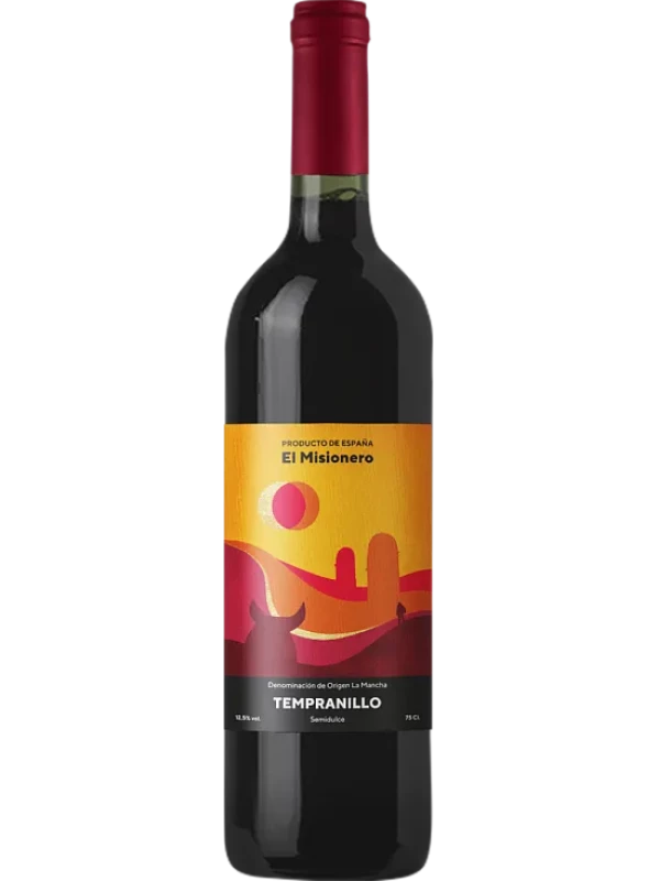 El Misionero Tempranillo Semidulce, La Mancha DO