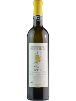 Вино Venica & Venica, Talis Pinot Bianco, Collio DOC 2021, 0.75 л
