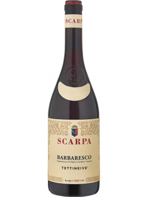 Вино Scarpa, Tettineive Barbaresco DOCG 2019, 0.75 л