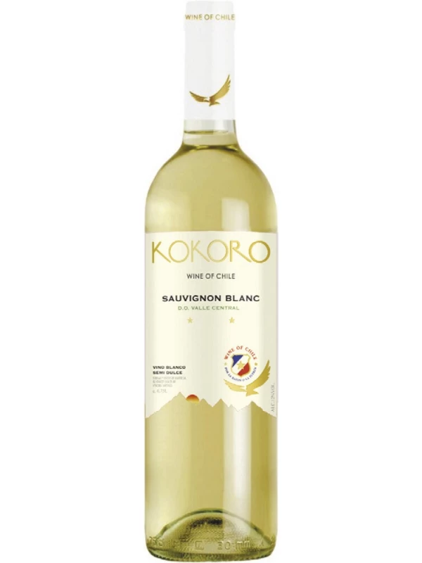 Kokoro Sauvignon Blanc Semi Dulce, Valle Central DO