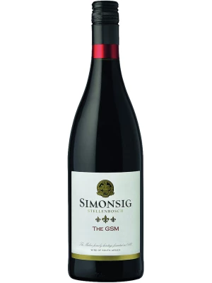 Вино Simonsig, The GSM (Grenache-Shiraz-Mourvedre) 2016, 0.75 л