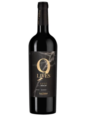 Вино Gato Negro, 9 Lives Delirious Reserve Cabernet Sauvignon 2022, 0.75 л