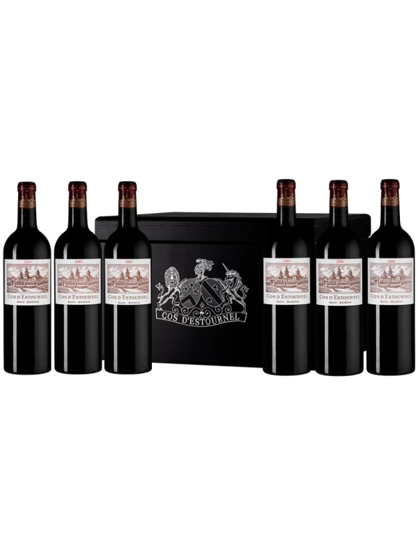 Chateau Cos d'Estournel Saint-Estephe AOC, gift set (2002,2003,2004,2005,2006, 2008) , gift set