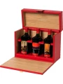 Chateau La Grace Dieu des Prieurs, Saint-Emilion Grand Cru AOC, gift set Luxe of 3 bottles, in leather case — фото 2