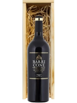 Вино Angelo Rocca e Figli, Barricone Primitivo, Puglia IGT, wooden box 2021, 0.75 л