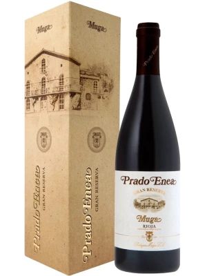 Вино Muga, Prado Enea Gran Reserva, Rioja DOC, gift box 2014, 1.5 л