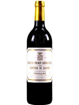 Вино Chateau Pichon-Longueville-Comtesse de Lalande Pauillac AOC 2-me Grand Cru Classe 1996, 0.75 л