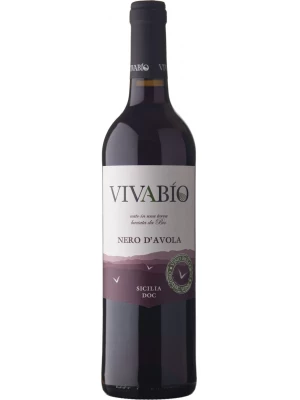 Вино Colomba Bianca, VivaBio Nero d'Avola, Sicilia DOC 0.75 л