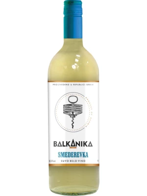 Вино Balkanika Smederevka Suvo 2023, 1 л