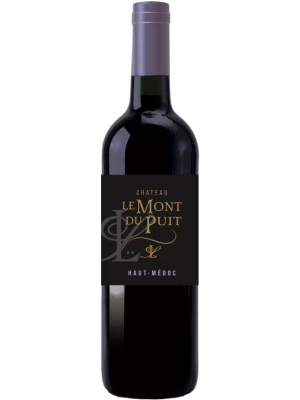 Вино Chateau Le Mont du Puit, Haut-Medoc AOC 2021, 0.75 л