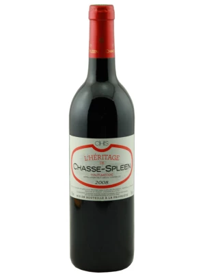Вино L'Heritage de Chasse-Spleen, Haut-Medoc AOC 2008, 0.75 л
