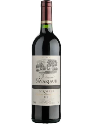 Вино Chateau Savariaud, Bordeaux AOC 2011, 0.75 л