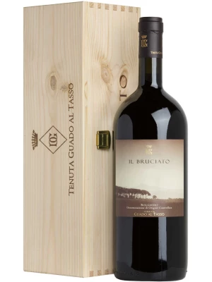 Вино Il Bruciato, Bolgheri DOC, wooden box 2019, 1.5 л