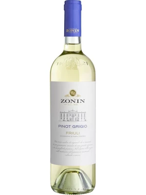 Вино Zonin, Pinot Grigio, Friuli DOC 2021, 0.75 л