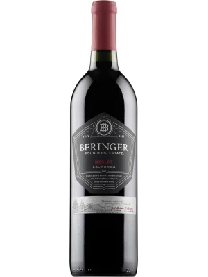 Вино Beringer, Founder's Estate Merlot 2017, 0.75 л