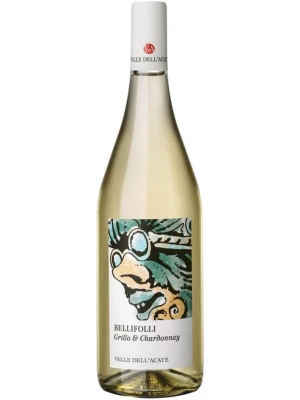 Вино Valle dell'Acate, Bellifolli Grillo & Chardonnay, Sicilia DOC 2018, 0.75 л