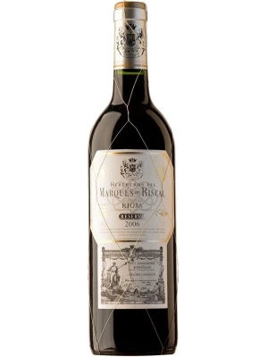 Вино Herederos del Marques de Riscal Reserva, Rioja DOC 2006, 0.75 л