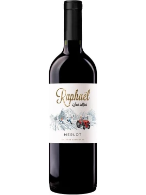 Вино Chateau Castagnac, Raphael Merlot Sans Sulfites, Bordeaux AOC 0.75 л
