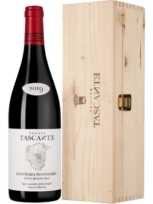 Вино Tasca d'Almerita, Tascante Contrada Pianodario, Etna DOC, wooden box 2019, 0.75 л