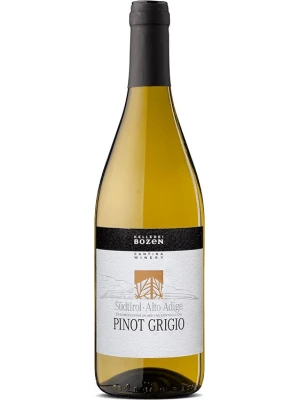 Вино Bolzano, Pinot Grigio, Sudtirol Alto Adige DOC 2018, 0.75 л